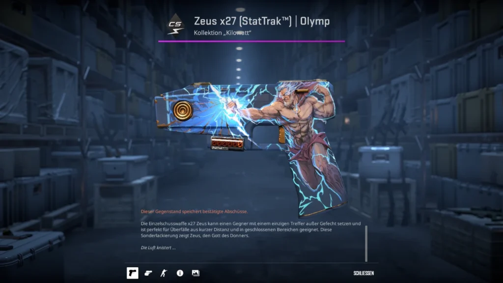 Der erste Zeus Skin - Zeus x27 - Olymp